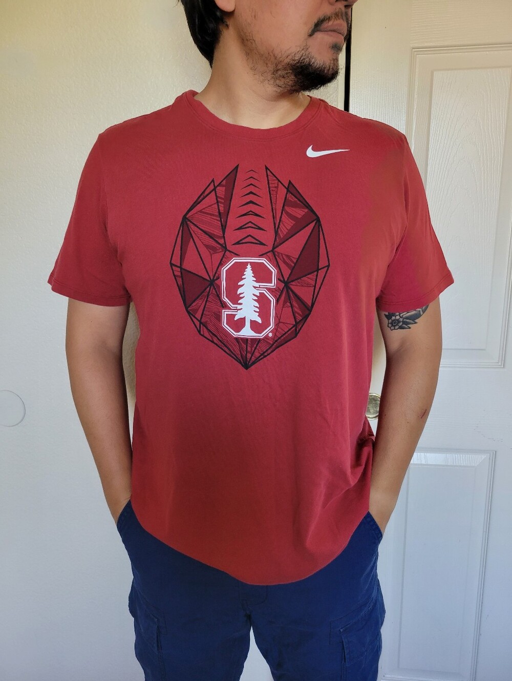 Nike Men’s Red Graphic Short-Sleeve Tee